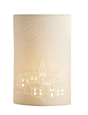 Lampe en porcelaine Ellipse Church 340 1