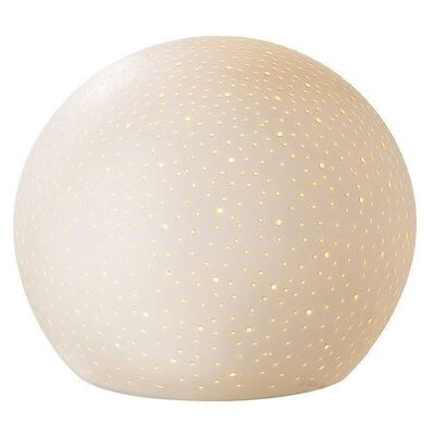 Lampe boule porcelaine ciel étoilé 363