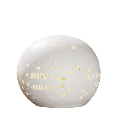 Lampada a sfera in porcellana City 366