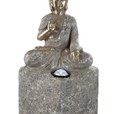 Magnesi LED Solar Buddha seduto401