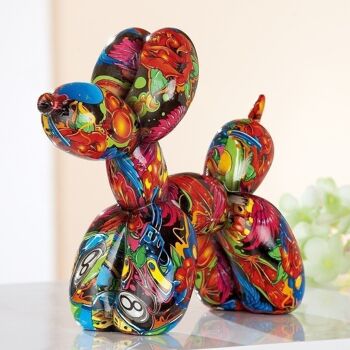 Ballon Poly Chien Street Art VE 2462 1