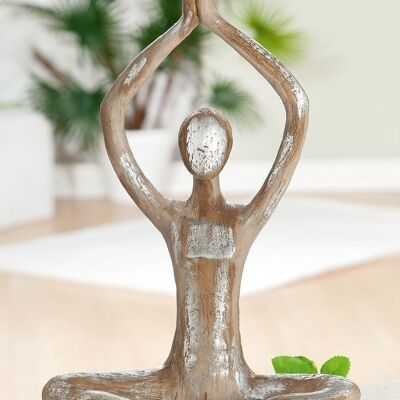 Figurine poly "Yoga woman" VE 2562