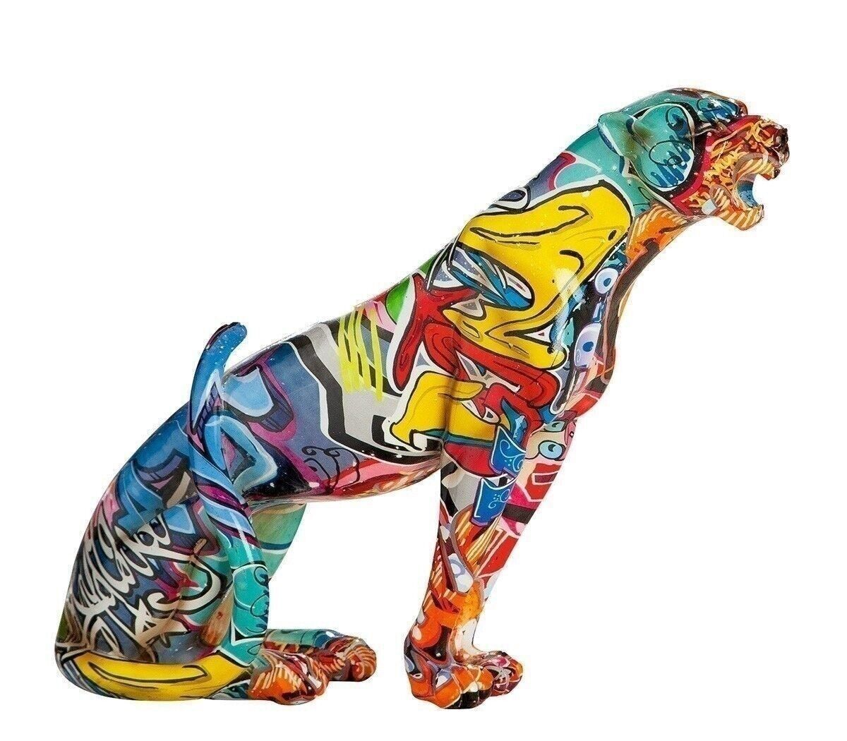 Poly Cheetah Street Art VE 2610