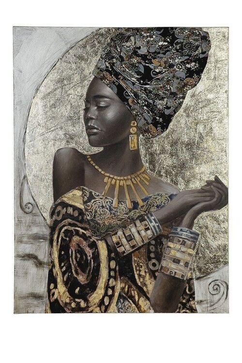 Bild Gemälde "African Lady" 666