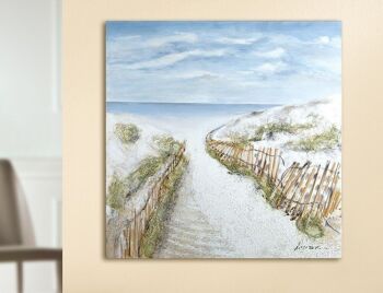 Tableau peinture "Dune Idyll"Weg 698 1