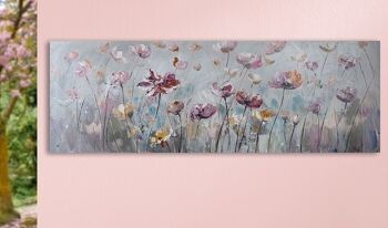 Tableau peinture "Pré de fleurs" 722 1