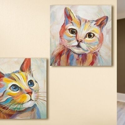 Picture painting "cats" VE 2 so728