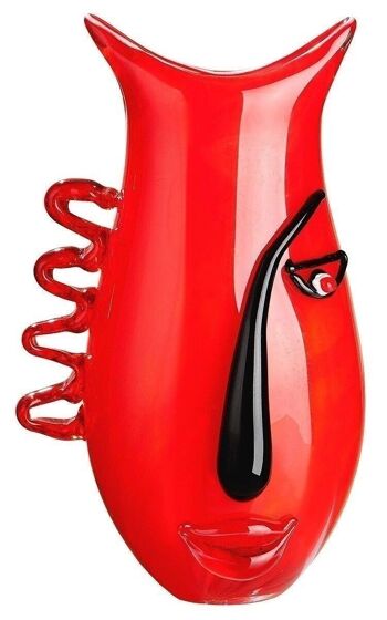 Vase design Glasart "Red Vista"798 1