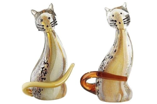 Glasart Katze sitzend VE 4862