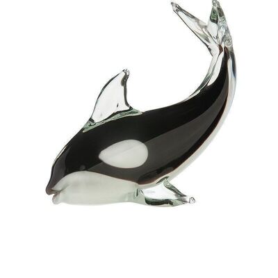 Glass killer whale VE 4 so874