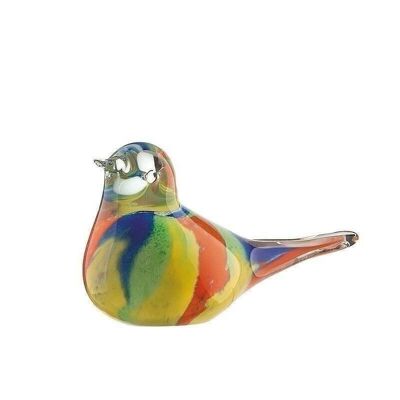Glass bird "Colore" VE 4877