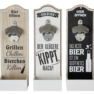 MDF wall bottle opener VE 6 so983