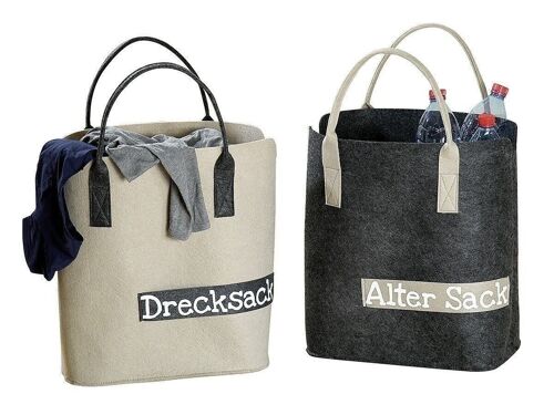 Filz Alter Sack/Drecksac.Tasche VE 2 so986