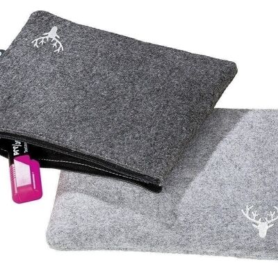 Felt pouch deer VE 12 so1080