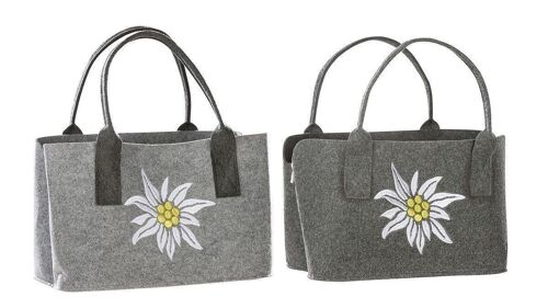 Filz Tasche Edelweiss VE 4 so1083