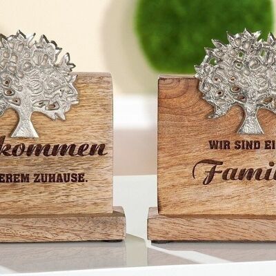 Wooden messages "Family" VE 8 so1099