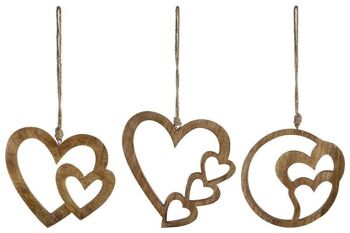 Cintre coeur en bois VE 6 so1104 2