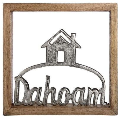 Wooden frame "Dahoam" VE 41176