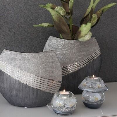 Keramik ovale Vase"Bridgetown" VE 21218