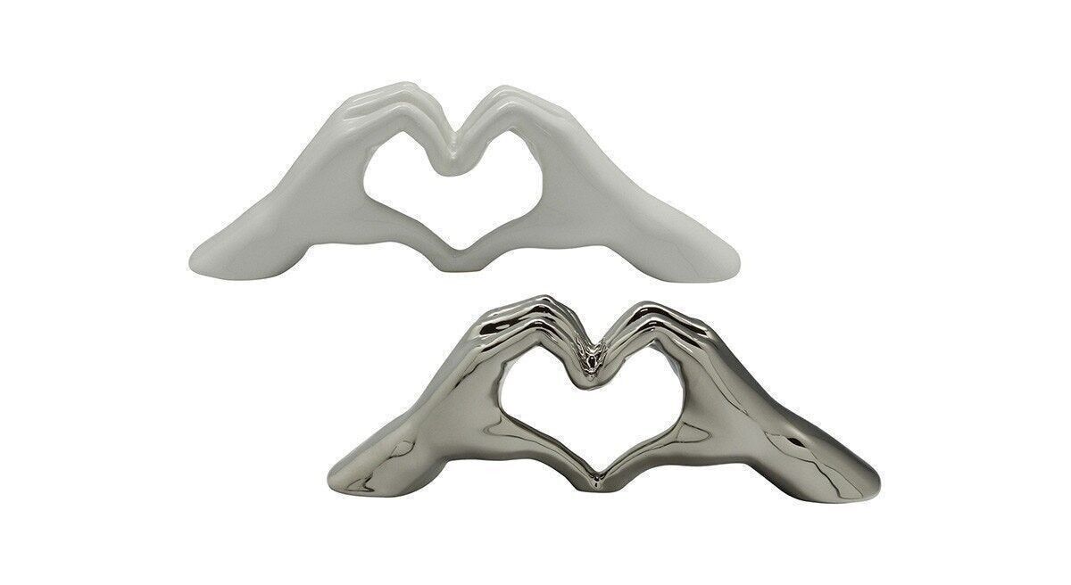 Mano in ceramica "Cuore" VE 4 so1231