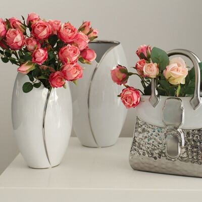 Keramik Handtasche"Flores" VE 21247