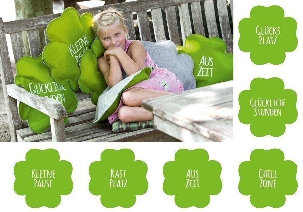 Cuscino seduta in feltro quadrifoglio VE 6 so1272