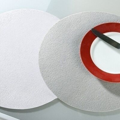 Felt placemat round 3mm VE 161281