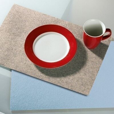 Felt placemat rectangular 3 mm VE 161296