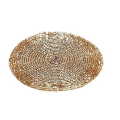 Glass coasters glass beads VE 12 1304