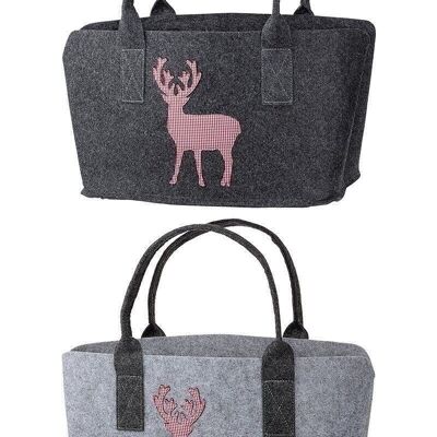 Felt bag "Deer" VE 4 so1395