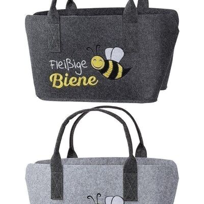 Bolsa de fieltro "abeja ocupada" VE 4 so1396