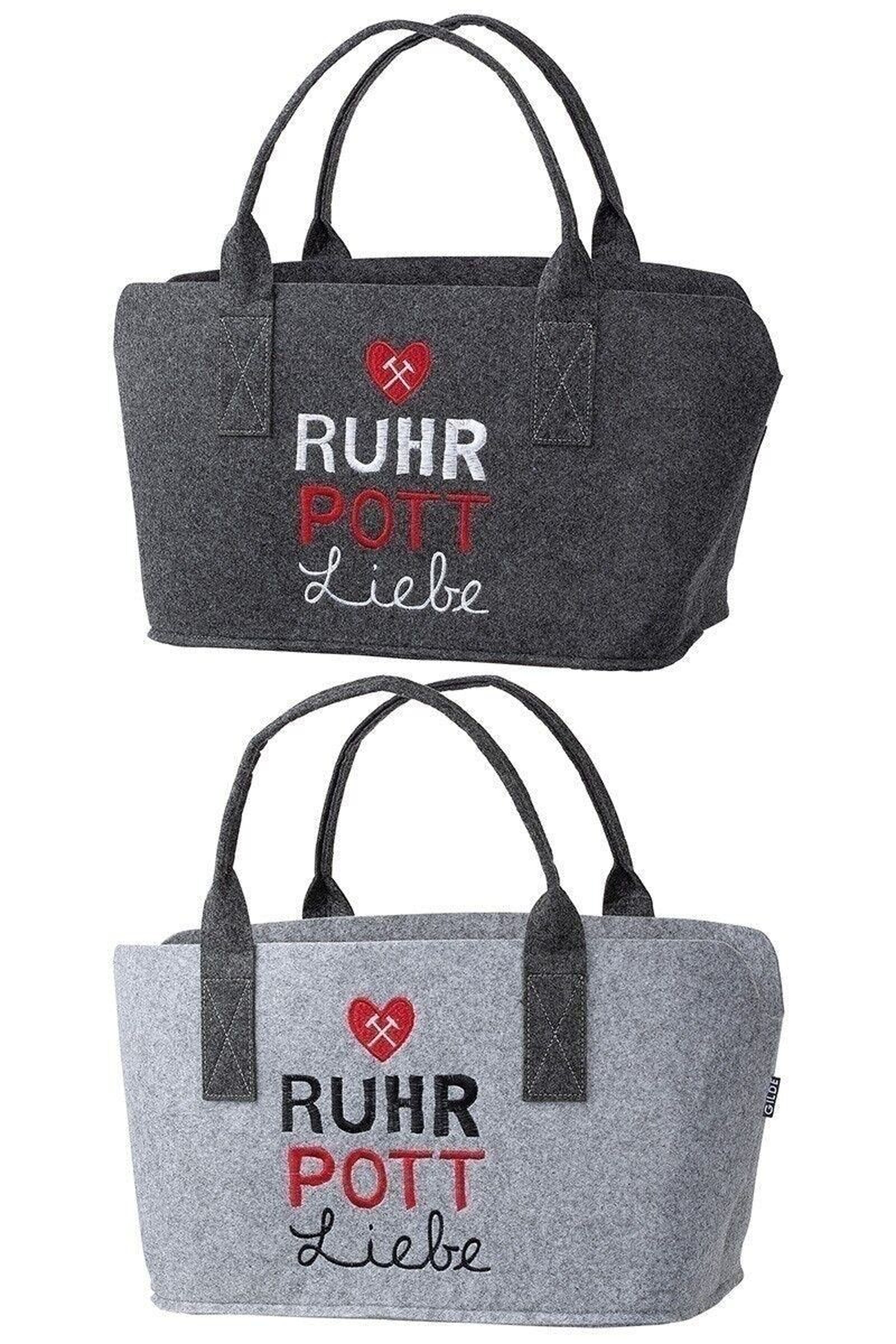 Buy wholesale Felt bag Ruhrpott Liebe VE 4 so1404