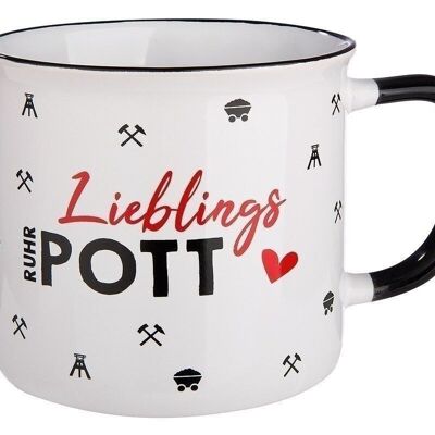 Taza de cerámica "Favorite RUHR POTT" VE 61557