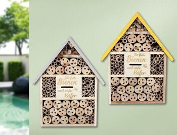 Bois Insect Hotel "Pour rapide.. VE 4 so1563 2