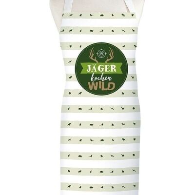 Textil Schürze"Jäger kochen WILD" VE 31596