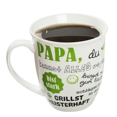 Porzell Jumbo-Tasse"Papa,du bist.. VE 61602