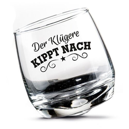 Glas Wackelglas "Klug" 2er-Set VE 3 1633