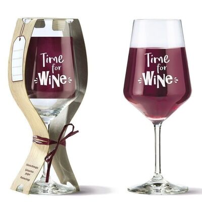 Glass wine glass "Time for Wine" VE 6 1641