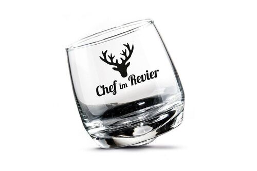 Glas Wackelglas "Chef" 2er-Set VE 31677