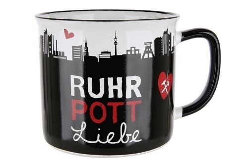 Keramik Tasse "RUHR POTT Liebe" VE 61685