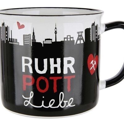 Keramik Tasse "RUHR POTT Liebe" VE 61685