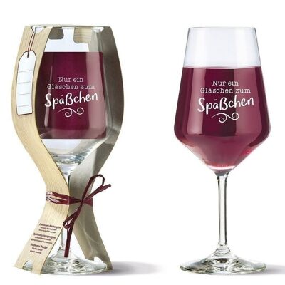 Glass wine glass "Just a little glass VE 61687