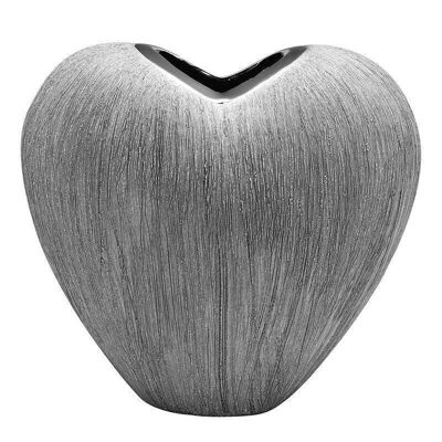 Vaso a cuore in ceramica "Vulcanos" VE 41802