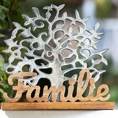 Arbre de vie en aluminium "Famille" 1840