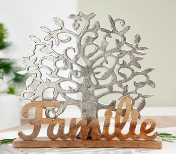 Arbre de vie en aluminium "Famille" 1843 1