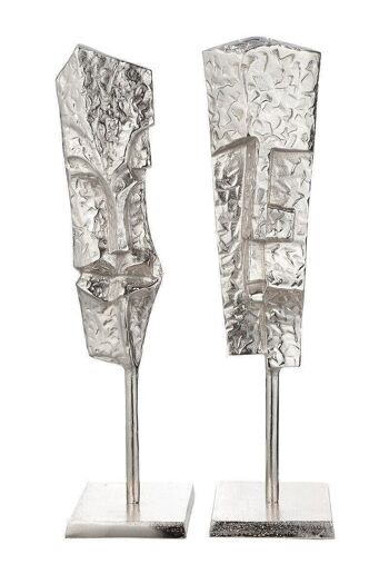 Sculpture en aluminium "Visage" VE 2 so1853 2