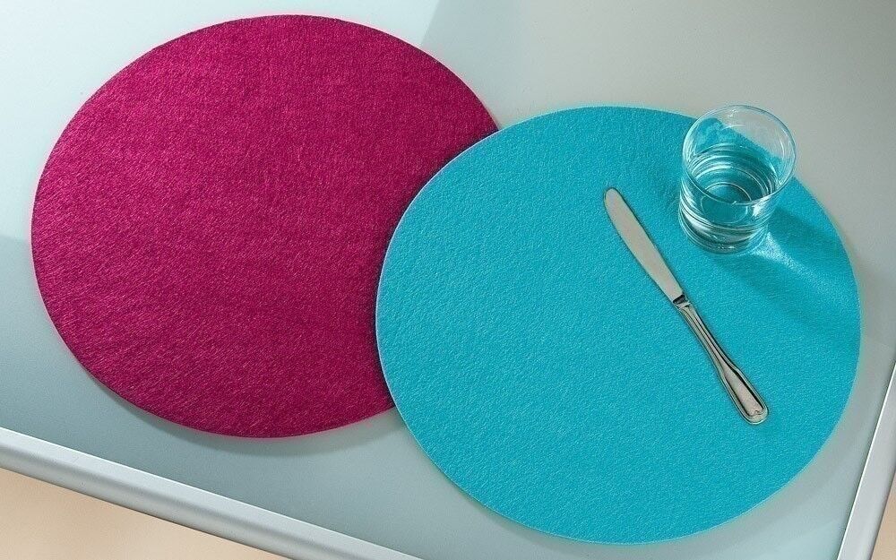 Tovaglietta in feltro tonda VE 161936