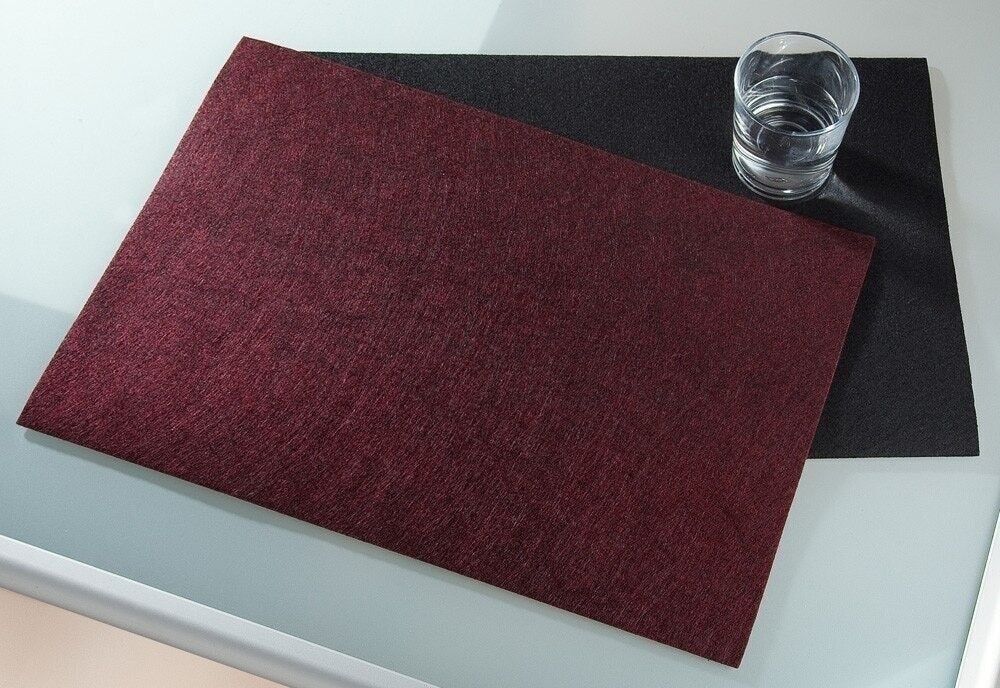 Mantel individual de fieltro rectangular VE 161951