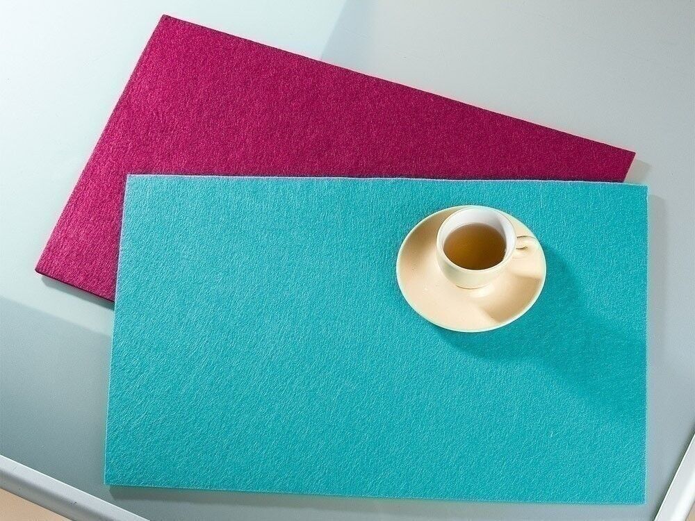 Mantel individual de fieltro rectangular VE 161956