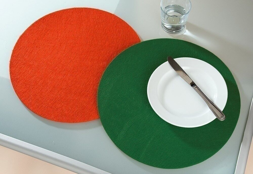 Tovaglietta in feltro tonda VE 161966